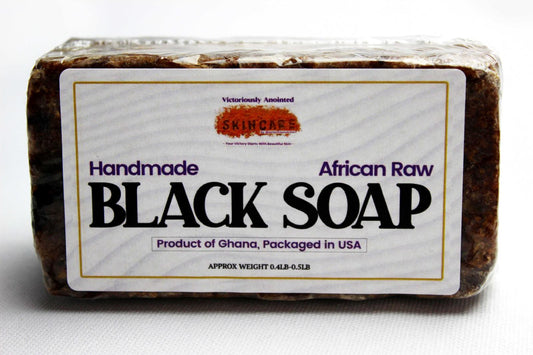 African Black Soap(2PK) - Organic, Vegan, Raw